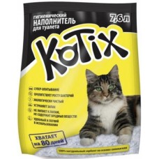 Kotix 7,6 л (3,3 кг) Силикагелевый наполнитель для кошачьего туалета