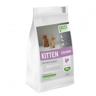 Купить Сухой корм Stardeyl Kitten Chicken 10кг (курица) для котят от STARDEYL — Stardeyl для котов | Zooprostir