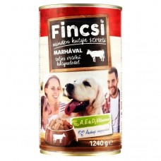 Влажный корм для собак Fincsi с телятины  1240 г