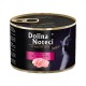 Корм консервний Dolina Noteci Premium для кошенят, м'ясні шматочки в соусі з індичкою,185 гр
