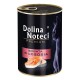 Корм консервный Dolina Noteci Premium для кошек, мясные кусочки в соусе с лососем,400 гр