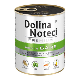 Корм консервный Dolina Noteci Premium для собак с дичью, 800 гр от Dolina Noteci