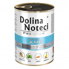 Корм консервний Dolina Noteci Premium для собак з ягнятиною, 400 г (24 шт./пач.)