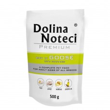 Пауч Dolina Noteci Premium для собак з гускою і картоплею, 500 г