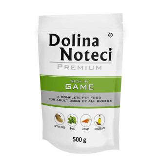 Купить Пауч Dolina Noteci Premium для собак с дичью, 500 гр от Dolina Noteci — Dolina Noteci для собак | Zooprostir