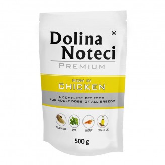 Купить Пауч Dolina Noteci Premium для собак с курицей, 500 гр от Dolina Noteci — Dolina Noteci для собак | Zooprostir