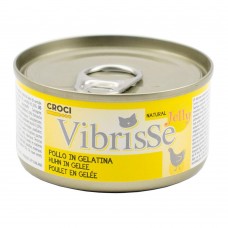 Консерва для кошек VIBRISSE JELLY, куриное филе в желе, 70г