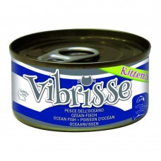 Консерва для котят VIBRISSE океанская рыба, 70г
