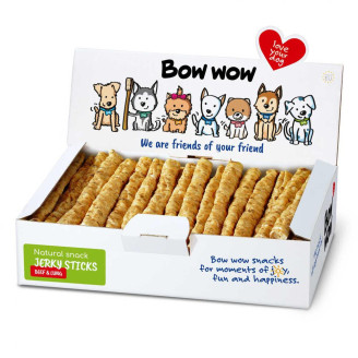 Ласощі для собак "Bow wow" натуральні палички з легкими (50 шт./пач.) box від