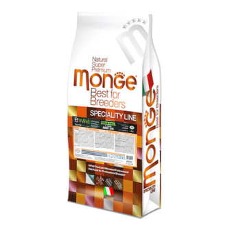 Купить Monge Dog Bwild Grain Free лосось 15 кг от Monge — Monge для собак | Zooprostir