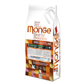 Купить Monge Dog Bwild Grain Free утка 15 кг от Monge — Monge для собак | Zooprostir