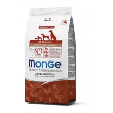 Monge Dog All breeds Puppy & Junior ягня з рисом 2,5 кг