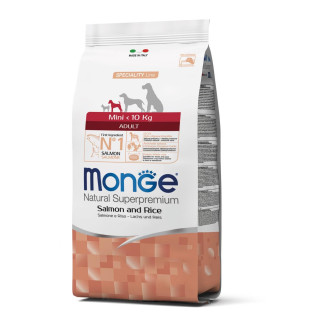 Monge Dog Mini Adult лосось с рисом 2,5 кг от Monge