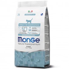 Monge Cat Monoprotein Kitten с форелью  1,5 кг