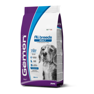 Купить Gemon Dog All breeds Adult тунeц з рисом 3 кг от Gemon — GEMON для собак | Zooprostir