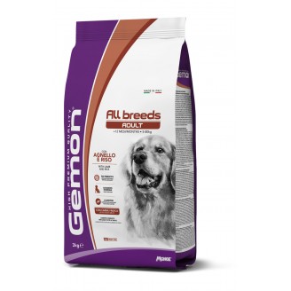 Купить Gemon Dog All breeds Adult ягненок з рисом 3 кг от Gemon — GEMON для собак | Zooprostir