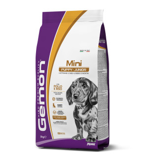 Купить GEMON Dog Mini Puppy & Junior курица с рисом 3 кг от Gemon — GEMON для собак | Zooprostir