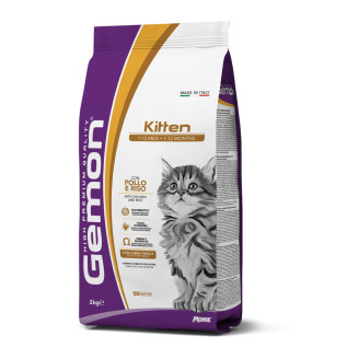 GEMON Cat Kitten курица с рисом 2 кг от Gemon