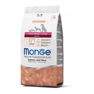 Monge Dog Extrasmall Adult лосось с рисом 0,8 кг от Monge