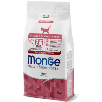 Monge Cat Kitten с говядиной 0,4 кг от Monge
