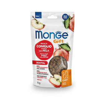 Monge Gift Cat Dental кролик с яблоком 0,05 кг от Monge