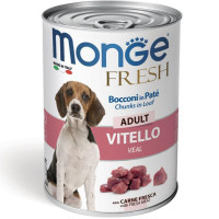 Monge Dog FRESH телятина 0,4 кг х 24 шт