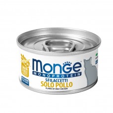 Monge Cat MONOPROTEIN мясные хлопья курица  0,08 кг х 24 шт