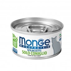 Monge Cat MONOPROTEIN мясные хлопья кролик  0,08 кг х 24 шт