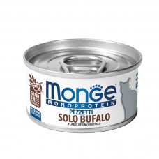 Monge Cat MONOPROTEIN мясные хлопья буйвол  0,08 кг х 24 шт