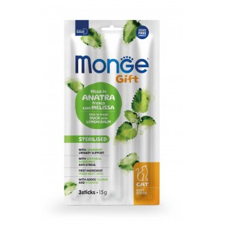 Monge Gift Cat Sterilised утка с мелисой 0,015 кг х 35 шт от Monge
