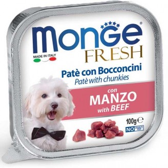 Monge Dog FRESH говядина 0,1 кг х 32 шт от Monge