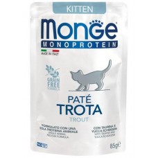Monge Cat MONOPROTEIN Kitten 100% форель  0,085 кг х 28 шт