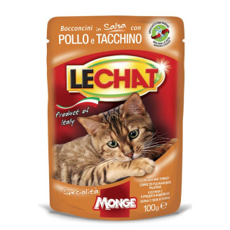 Monge LC Cat Wet Adult курица и индейка 0,1 кг х 24 шт от Monge