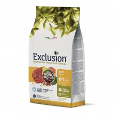 Сухий корм Exclusion Adult Beef Small Breed для дорослих собак дрібних порід, з яловичиною, 7 кг