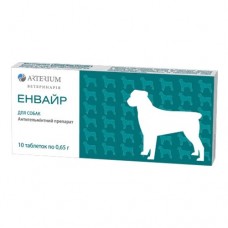 Таблетки Arterium Енвайр від глистів для собак крупних порід 10 таблеток
