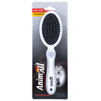 AnimAll Грум расческа-щетка 2в1 MG9707-L Серый