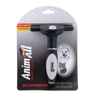 Купить AnimAll Грум дешеддер L Серый, MG9720 от AnimAll — Фурминаторы, щетки, пуходерки для собак | Zooprostir