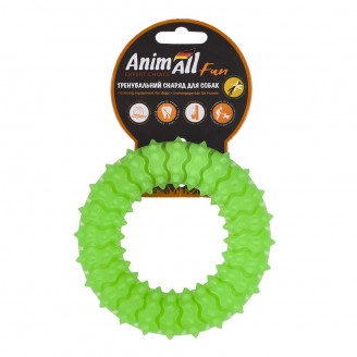 Купить AnimAll Фан 88155 кольцо с шипами 12 см зеленое от AnimAll — Разное | Zooprostir