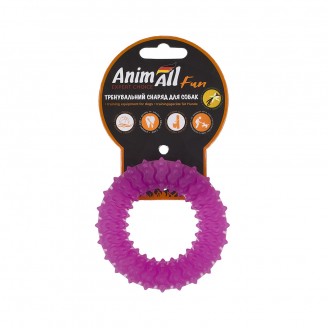 Купить AnimAll Фан 88164 кольцо с шипами 9 см фиолетовое от AnimAll — Разное | Zooprostir
