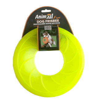 Купить AnimAll Фан Фризби для игры с собакой 22 см желтая от AnimAll — Разное | Zooprostir