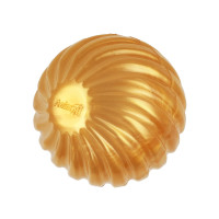 AnimAll Fun мяч волна с пищалкой 75 мм золотой