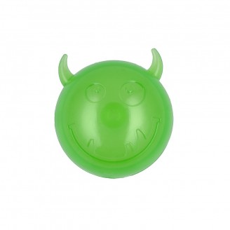 AnimAll Fun мяч чертик с пищалкой 65 мм зеленый от AnimAll