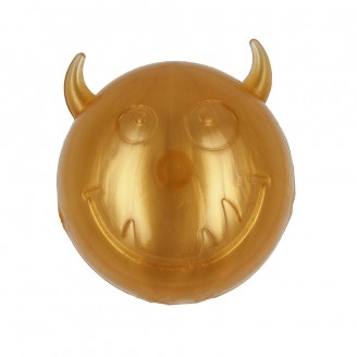 Купить AnimAll Fun мяч чертик с пищалкой 75 мм золотой от AnimAll — Разное | Zooprostir