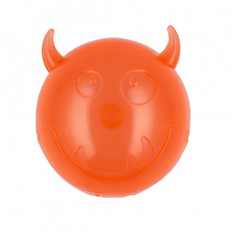 Купить AnimAll Fun мяч чертик с пищалкой 75 мм оранжевый от AnimAll — Разное | Zooprostir