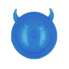 AnimAll Fun мяч чертик с пищалкой 75 мм синий
