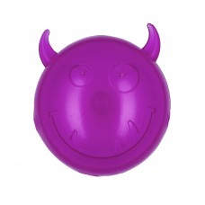 AnimAll Fun мяч чертик с пищалкой 75 мм фиолетовый
