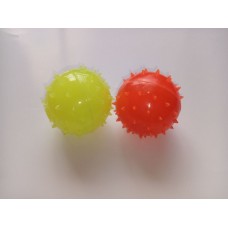 AnimAll Fun мяч шипованный с пищалкой 75 мм синий