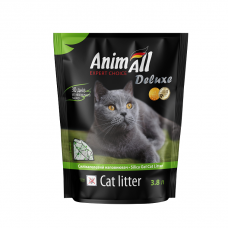 Наполнитель АнимАлл Делюкс 3,8л силикагель "Зеленый холм" (8 шт/ящ)