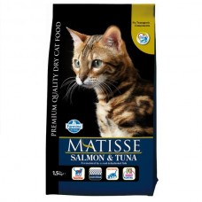 Фарміна сухий корм MATISSE SALMON & TUNA з лососем та тунцем 1,5 кг.32096
