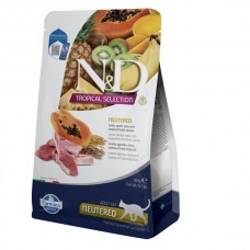 Фармина сухой корм N&D TROPICAL SELECTION LAMB NEUTERED с ягнем и тропическими фруктами, 300 г